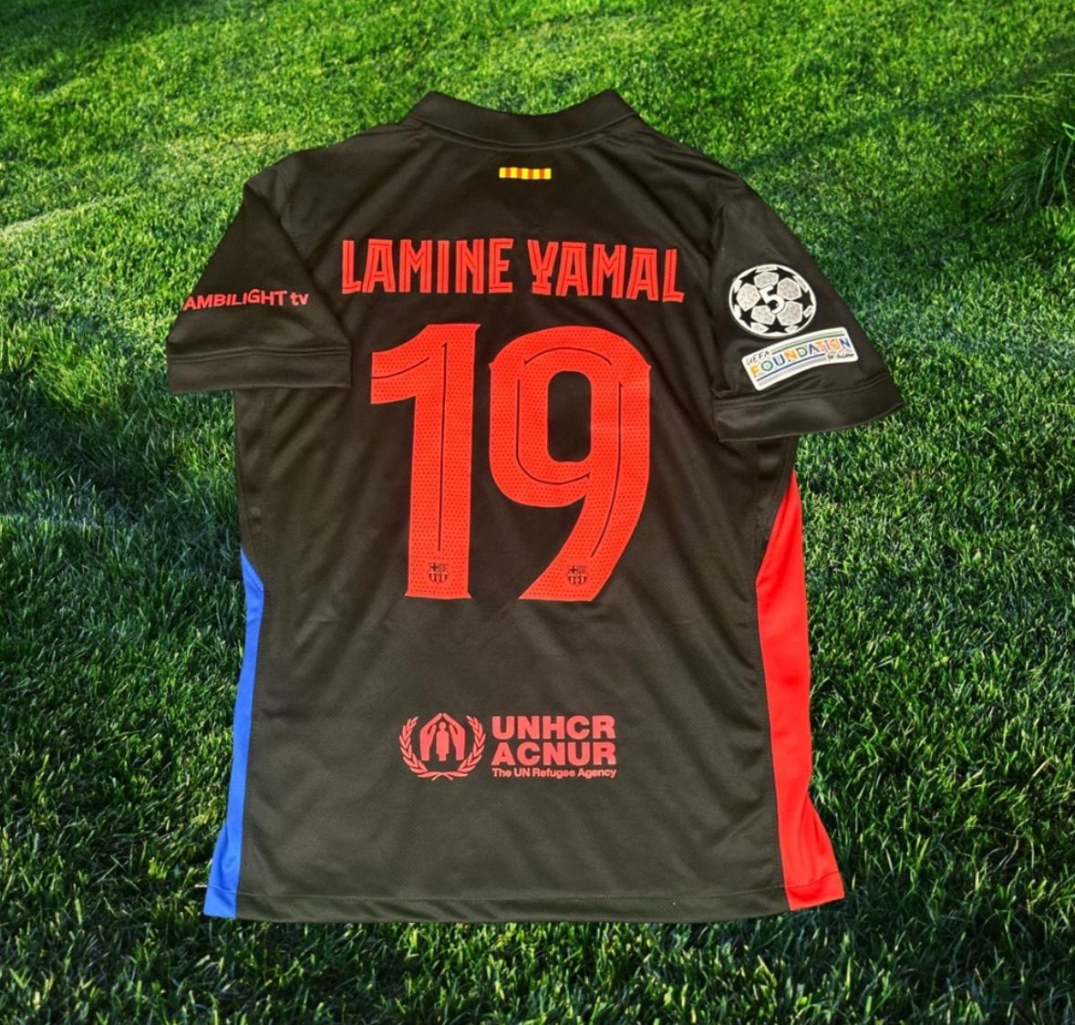 Lamine yamal Barcelona Jersey
