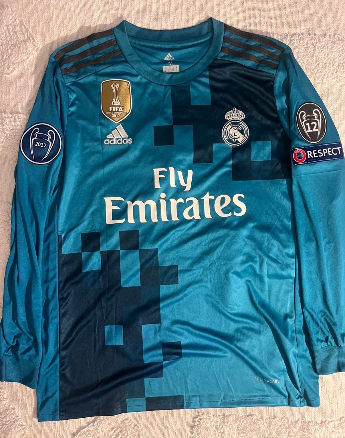 Ronaldo Real Madrid retro jersey