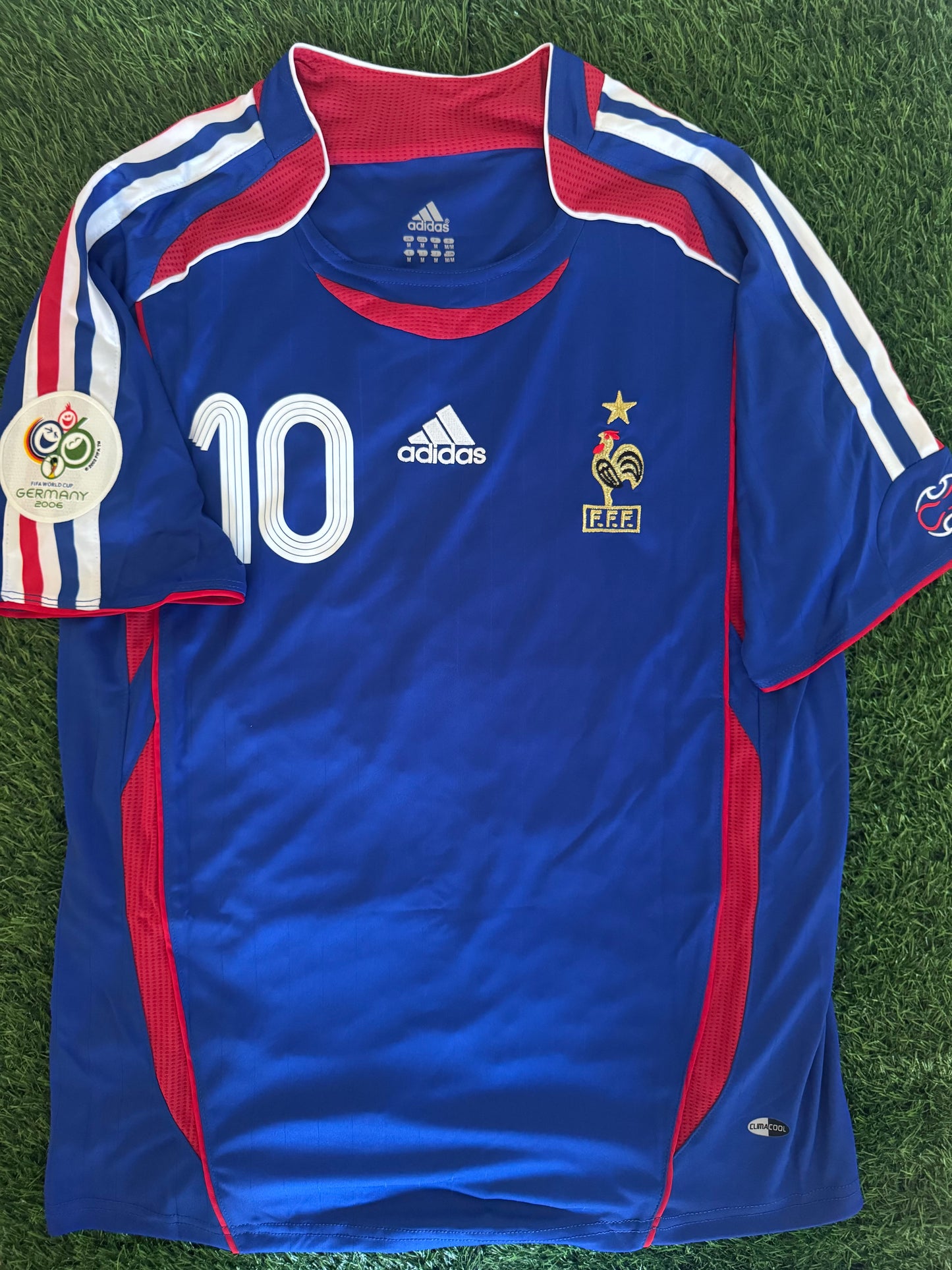 Zidane France retro jersey