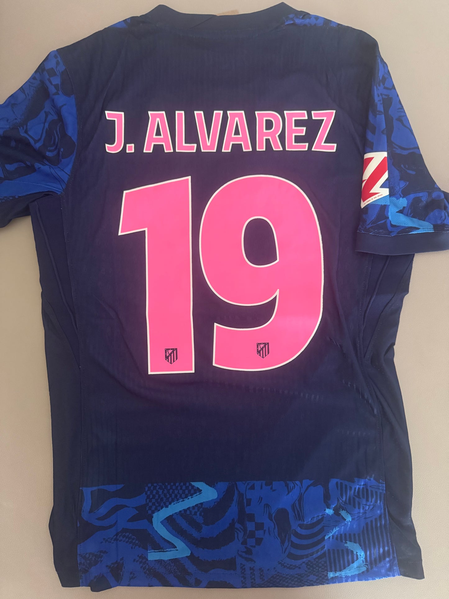 Julian Alvarez atletico Madrid player version Jersey