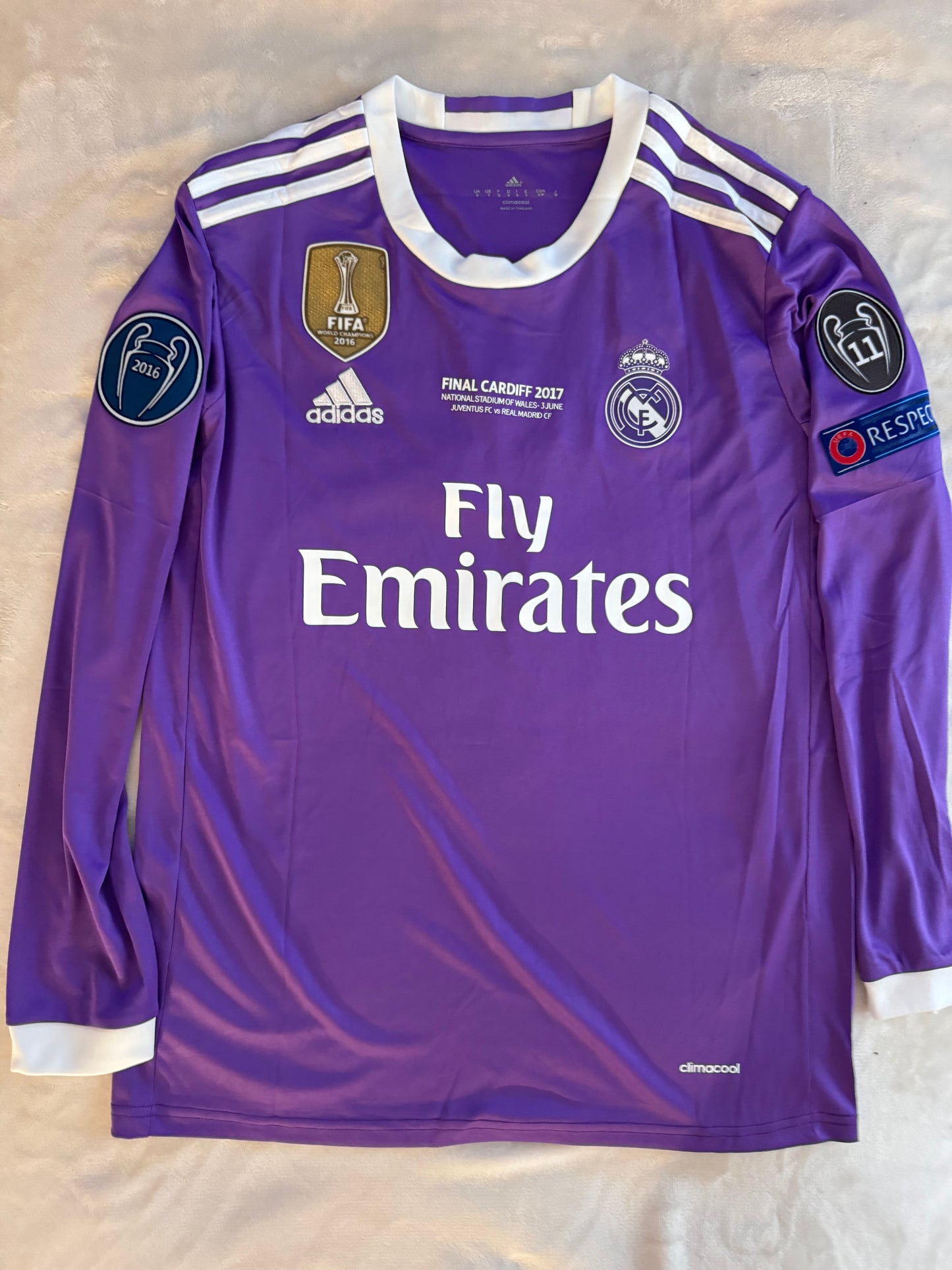 Ronaldo Real Madrid retro jersey