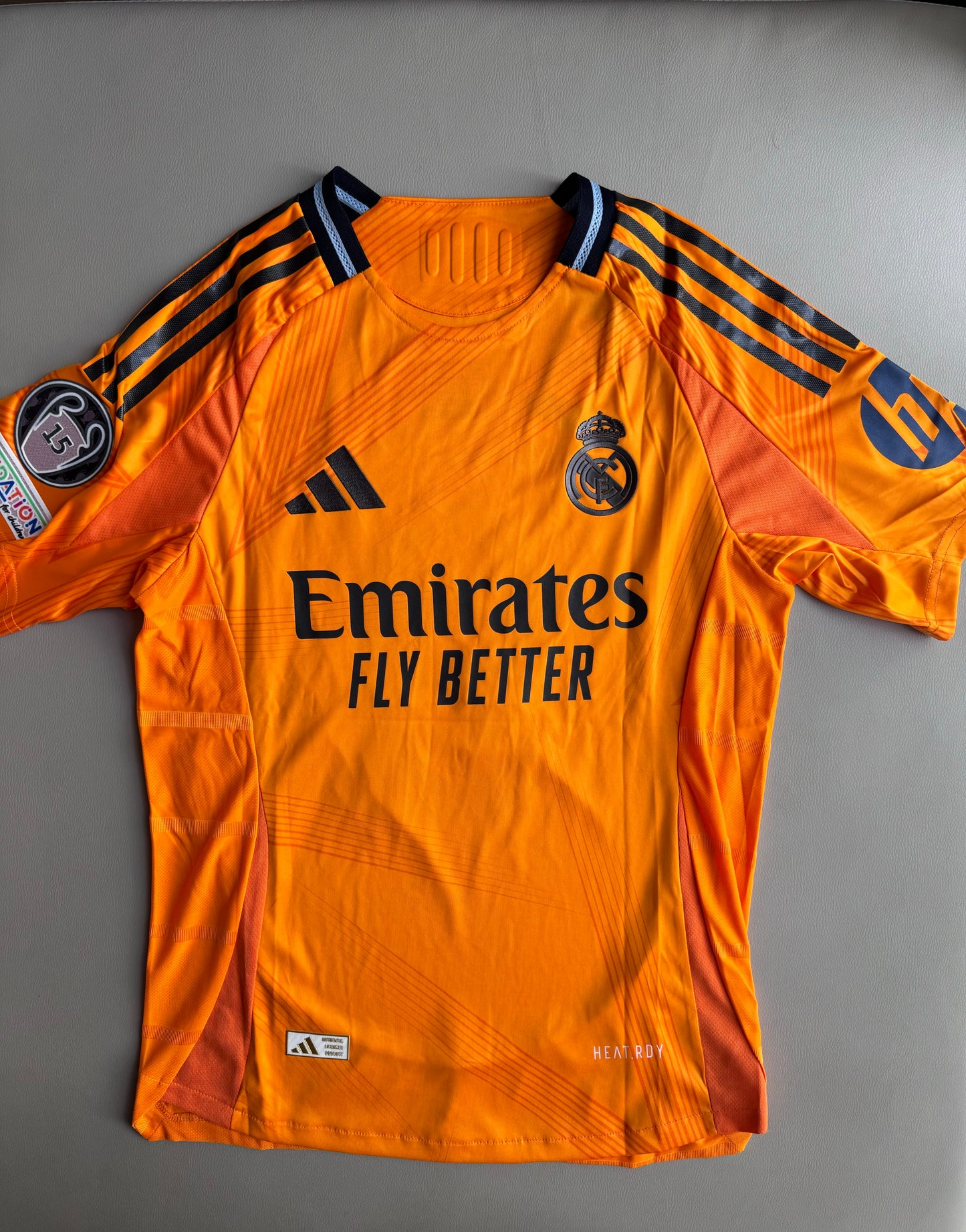 Mbappe Real Madrid Orange Player Soccer jersey 2024-205