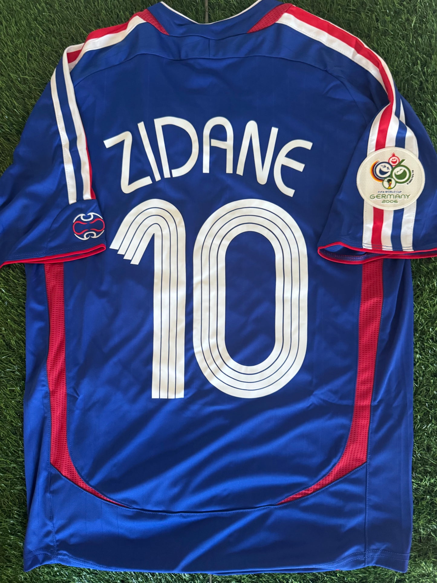 Zidane France retro jersey