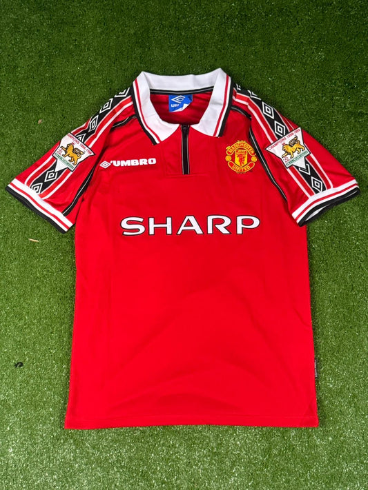 Beckham Manchester United retro jersey