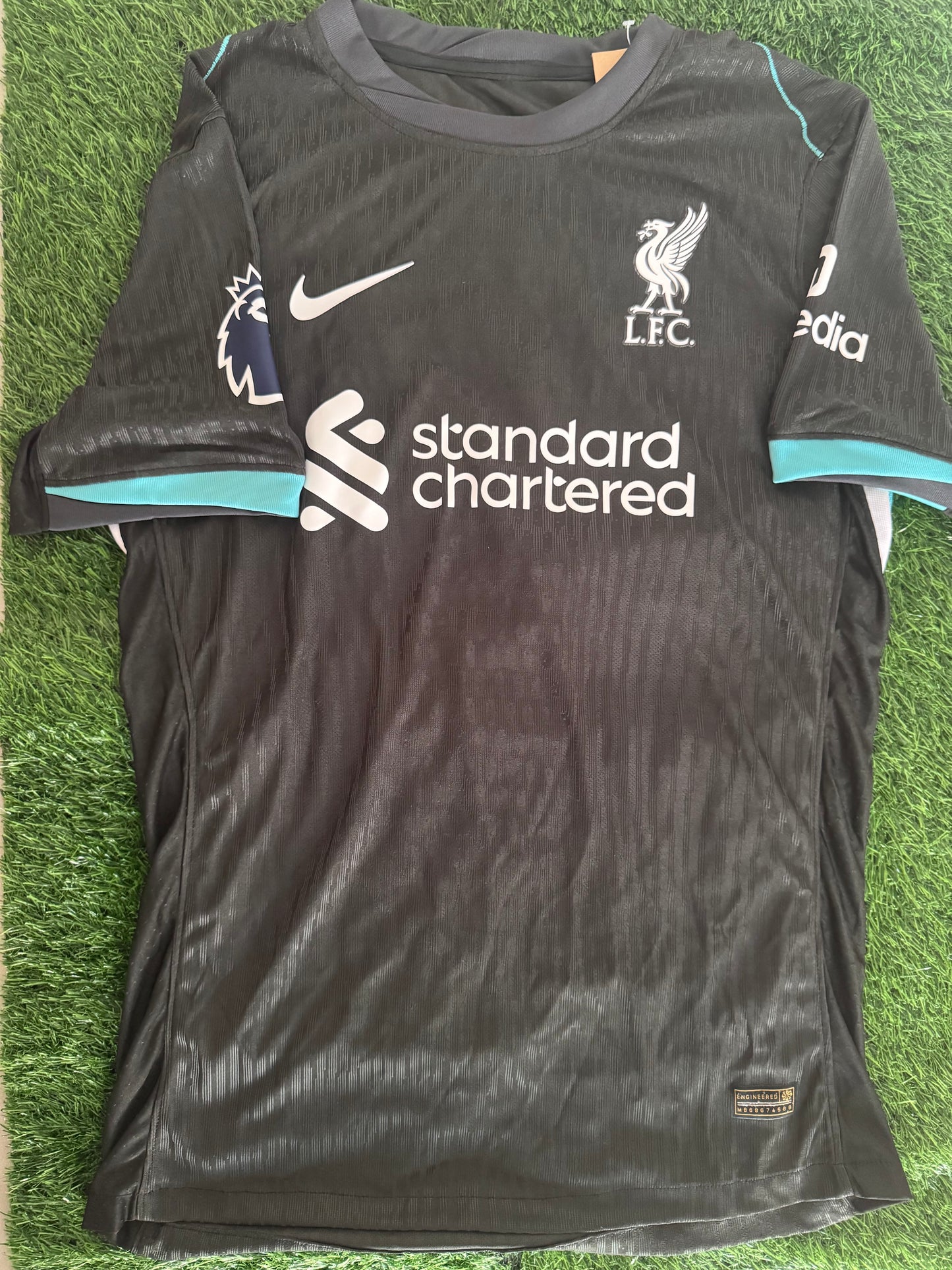 Luis Diaz Liverpool player version jersey