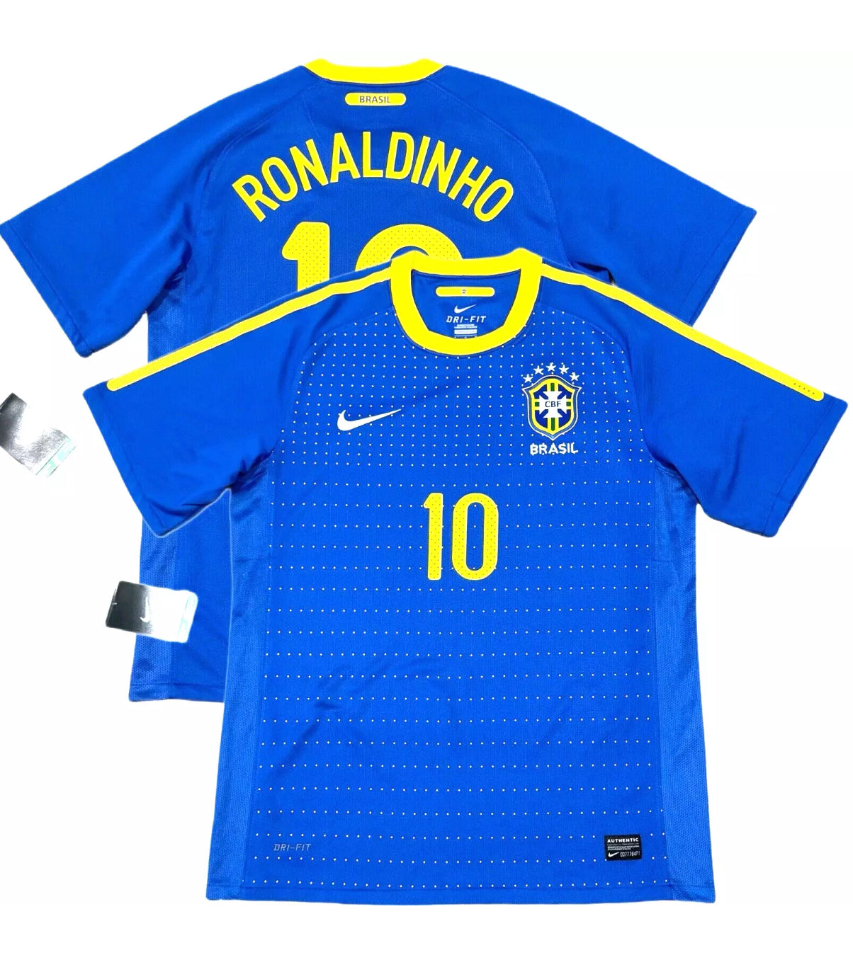 Ronaldinho Brasil 2010/11 retro jersey