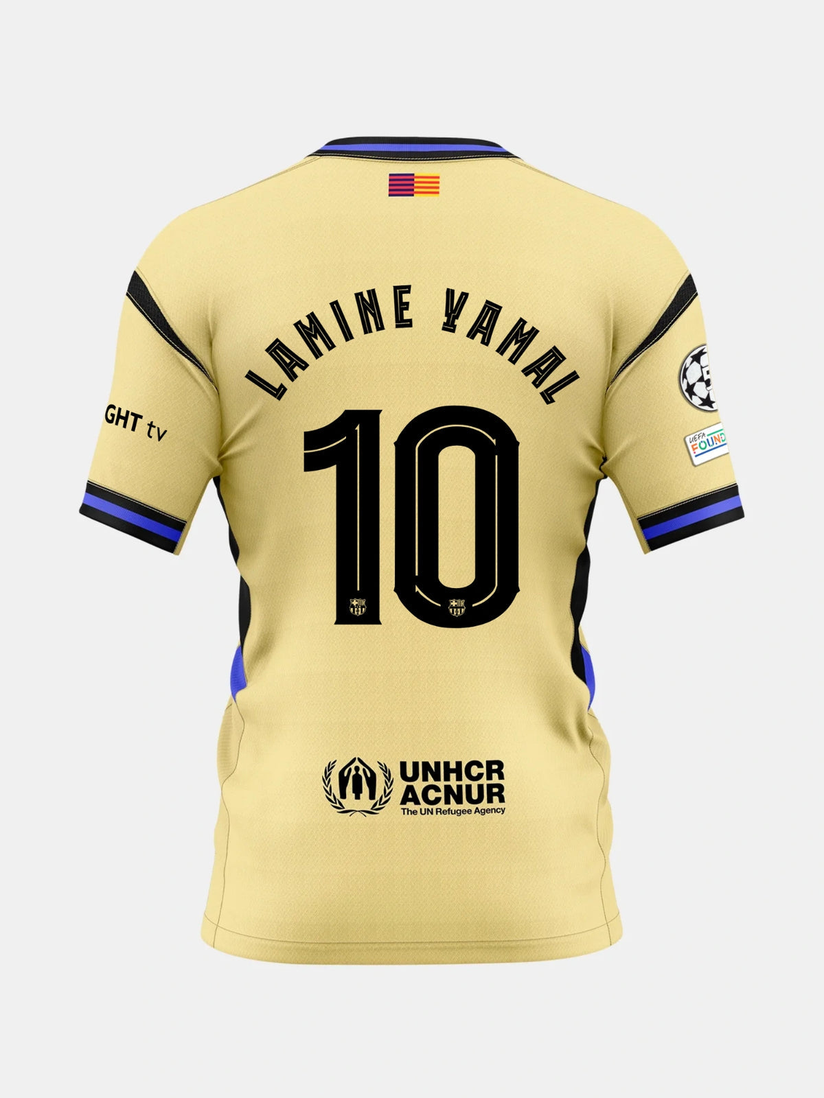 Lamine yamal away (Kobe) jersey