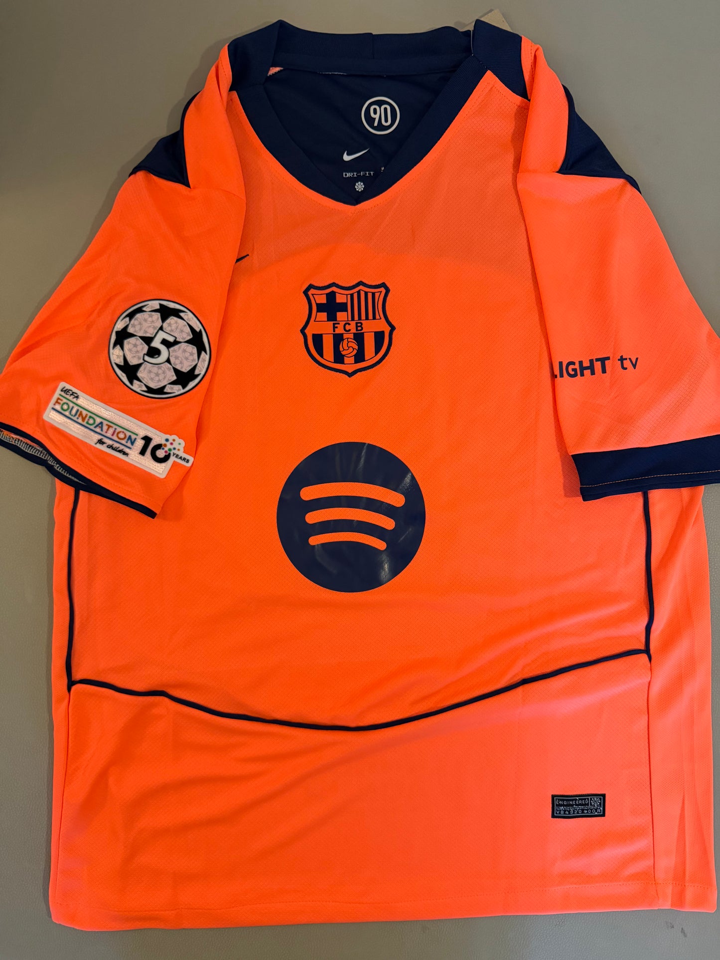 Lamine Yamal Barcelona jersey 25/26