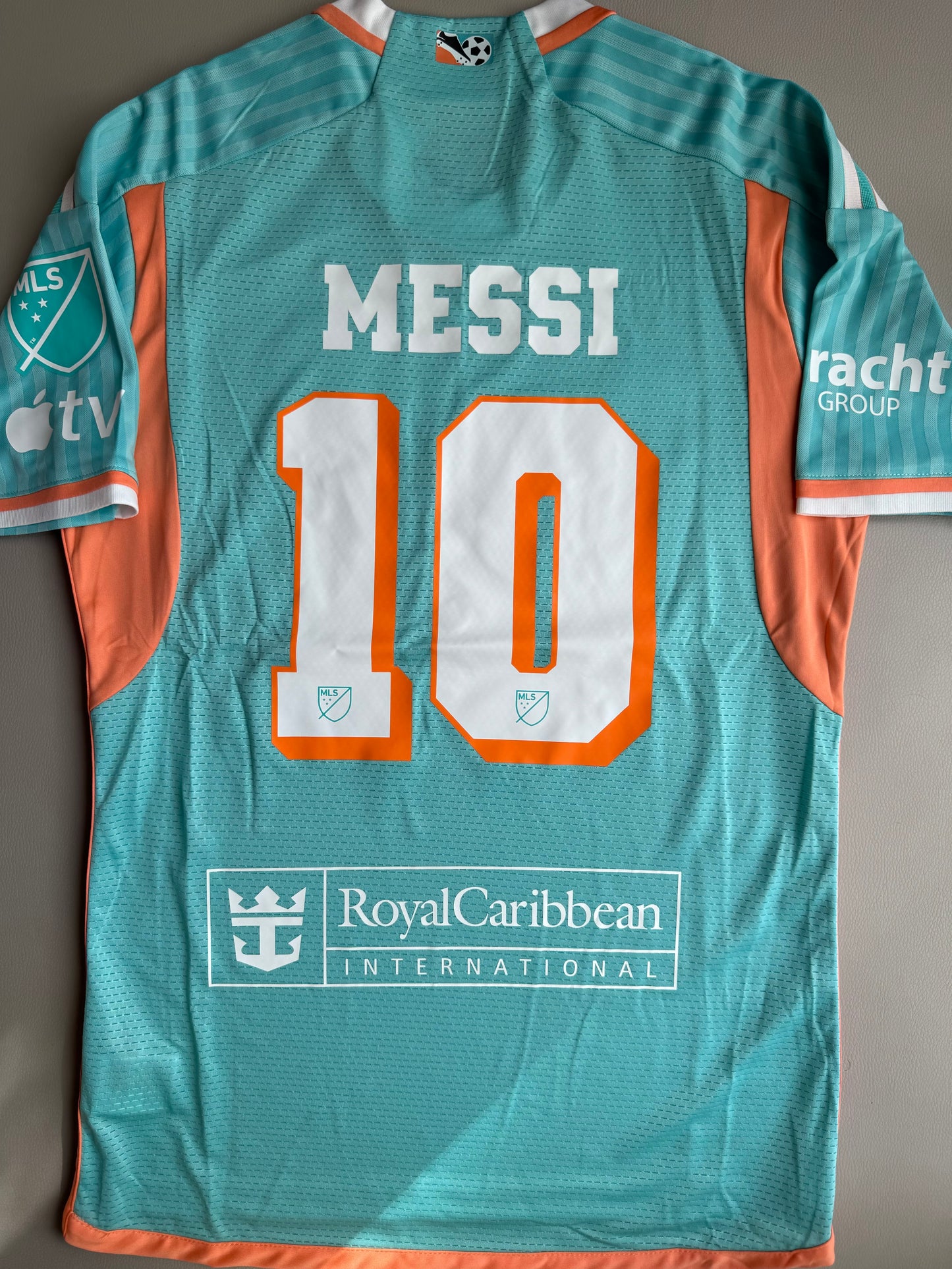 Messi inter Miami (aqua) player version jersey