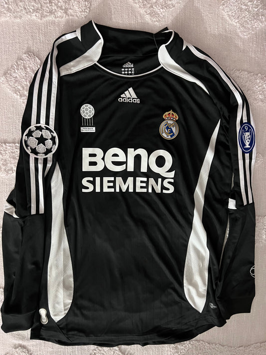 Beckham Real Madrid retro jersey
