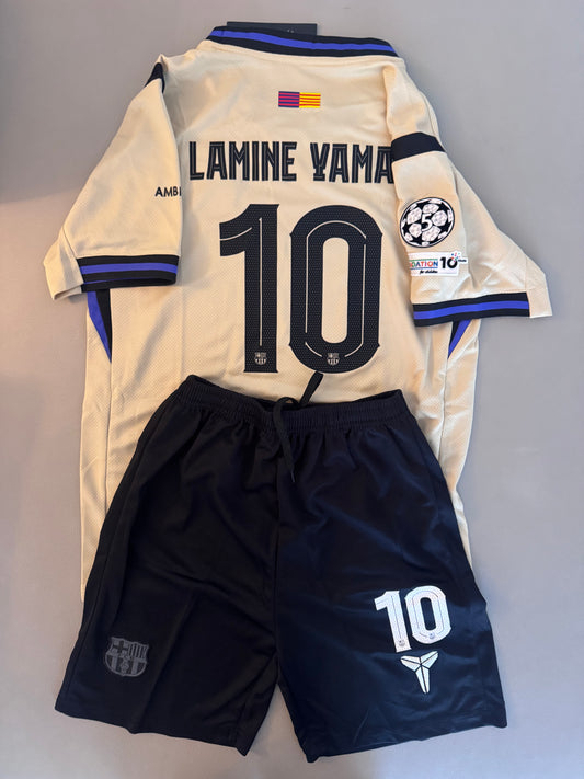 Lamine Yamal Barcelona away (Kobe edition) jersey