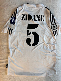 Zidane Real Madrid retro jersey