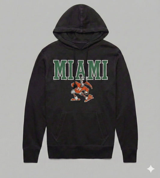 Um hoodie miami 305 hurricanes university of miami football