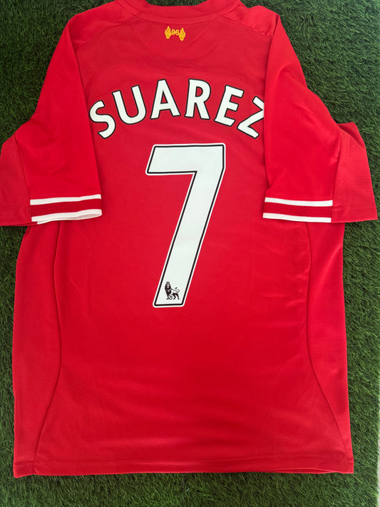Suarez Liverpool retro jersey