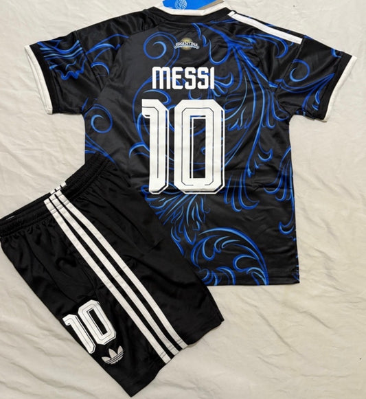 Messi Argentina jersey kids set away 2026