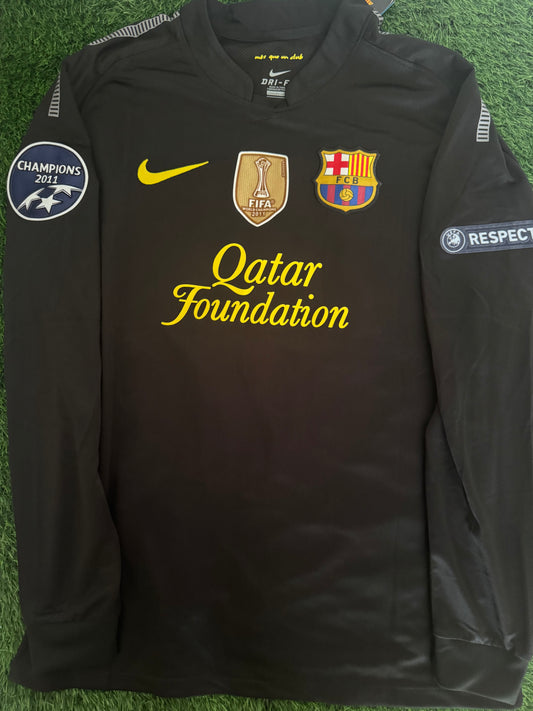 Messi Barcelona retro jersey