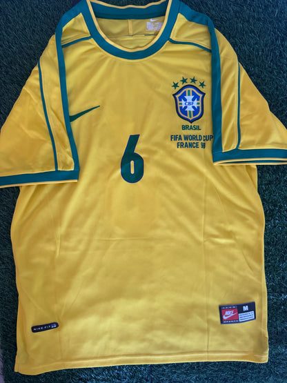 Roberto Carlos Brasil retro jersey