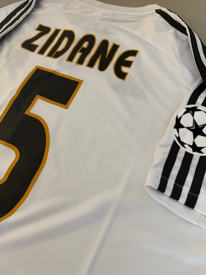 Zidane 2003 real madrid retro soccer jersey