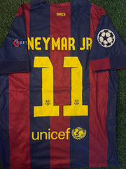 Neymar Barcelona retro jersey