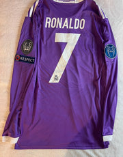 Ronaldo Real Madrid retro jersey
