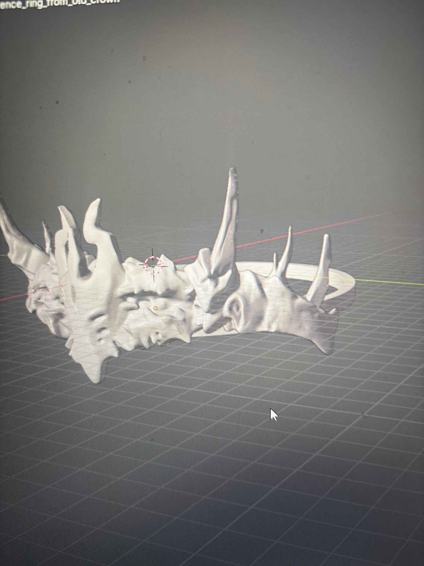 Crown house of the dragon stl 3d file