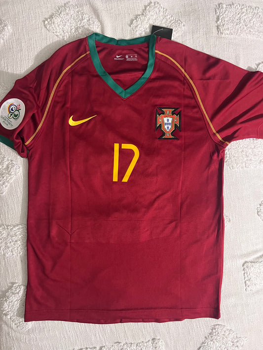 Ronaldo Portugal retro jersey