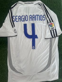 Sergio Ramos Real Madrid retro jersey