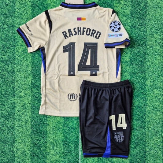 Rashford Barcelona Kobe edition jersey kids set