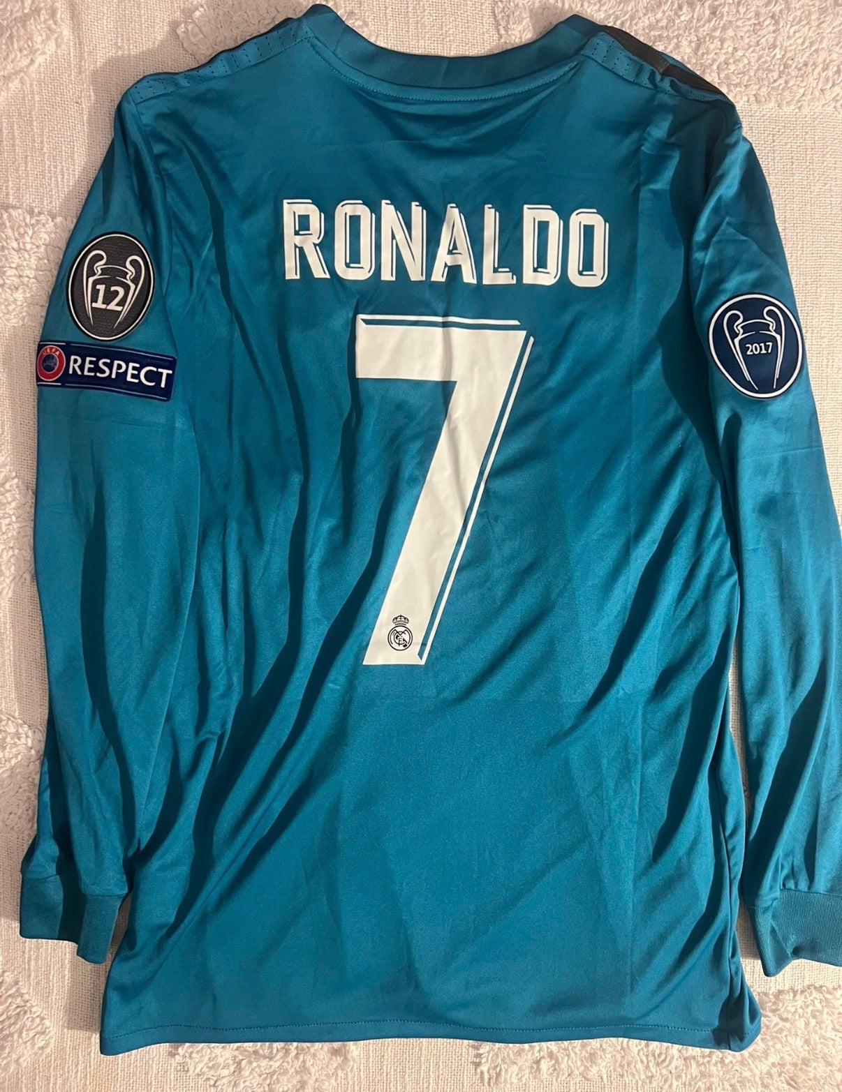 Ronaldo Real Madrid retro jersey