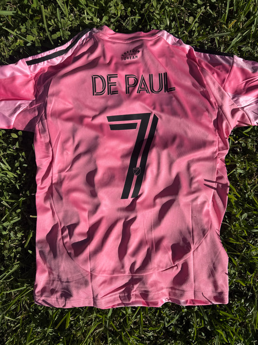 De Paul inter Miami jersey