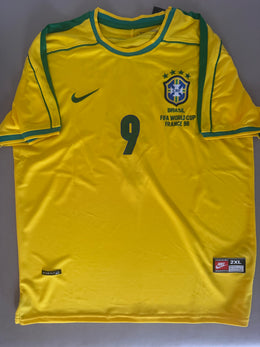 Ronaldo Brasil 98 retro jersey