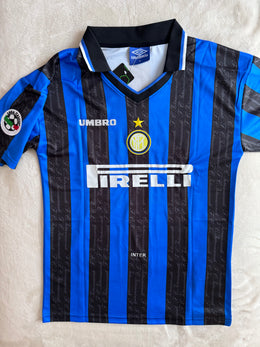 Ronaldo inter Milan retro jersey