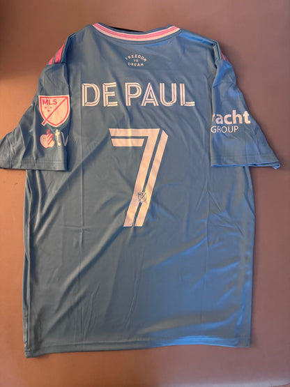 De Paul inter Miami jersey