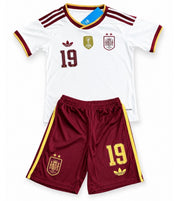 Lamine Yamal Spain jersey kids set