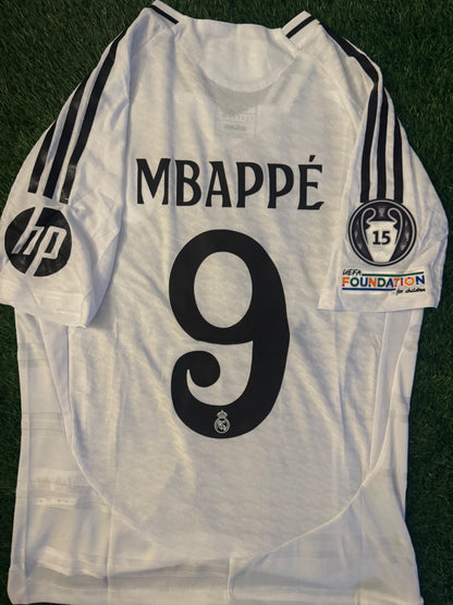 Mbappe Real Madrid player version Jersey