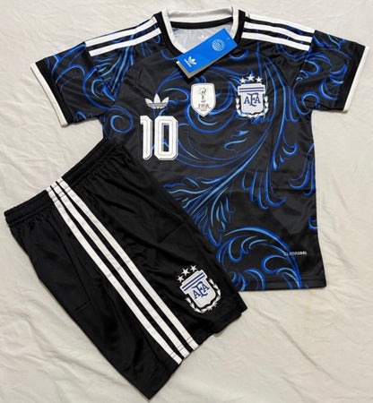 Messi Argentina jersey kids set away 2026