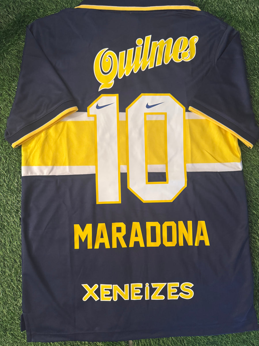Maradona Boca Jrs retro jersey