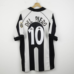 Juventus 1997-98 Centenary Home Shirt – DEL PIERO #10 – Kappa, Champions League Patch