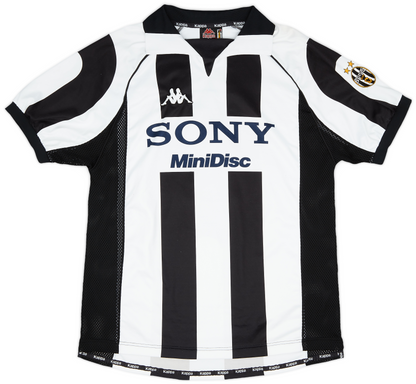 Juventus 1997-98 Centenary Home Shirt – DEL PIERO #10 – Kappa, Champions League Patch